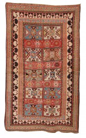 KAZAK RUG, CAUCASUS, CA. 1875K
