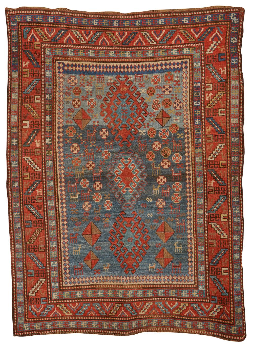 KAZAK RUG, CAUCASUS, CA.
