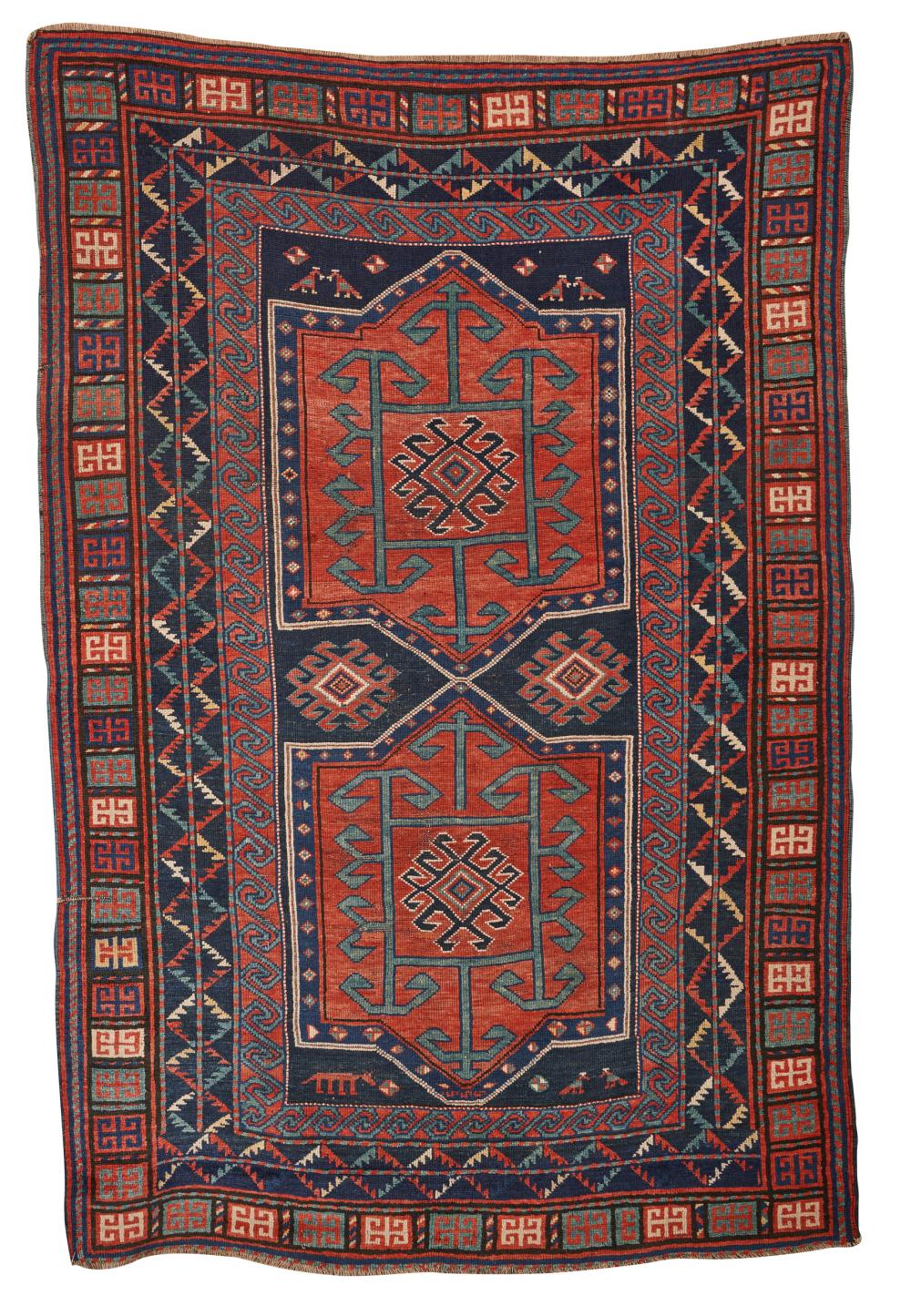 KAZAK RUG, CAUCASUS, CA.