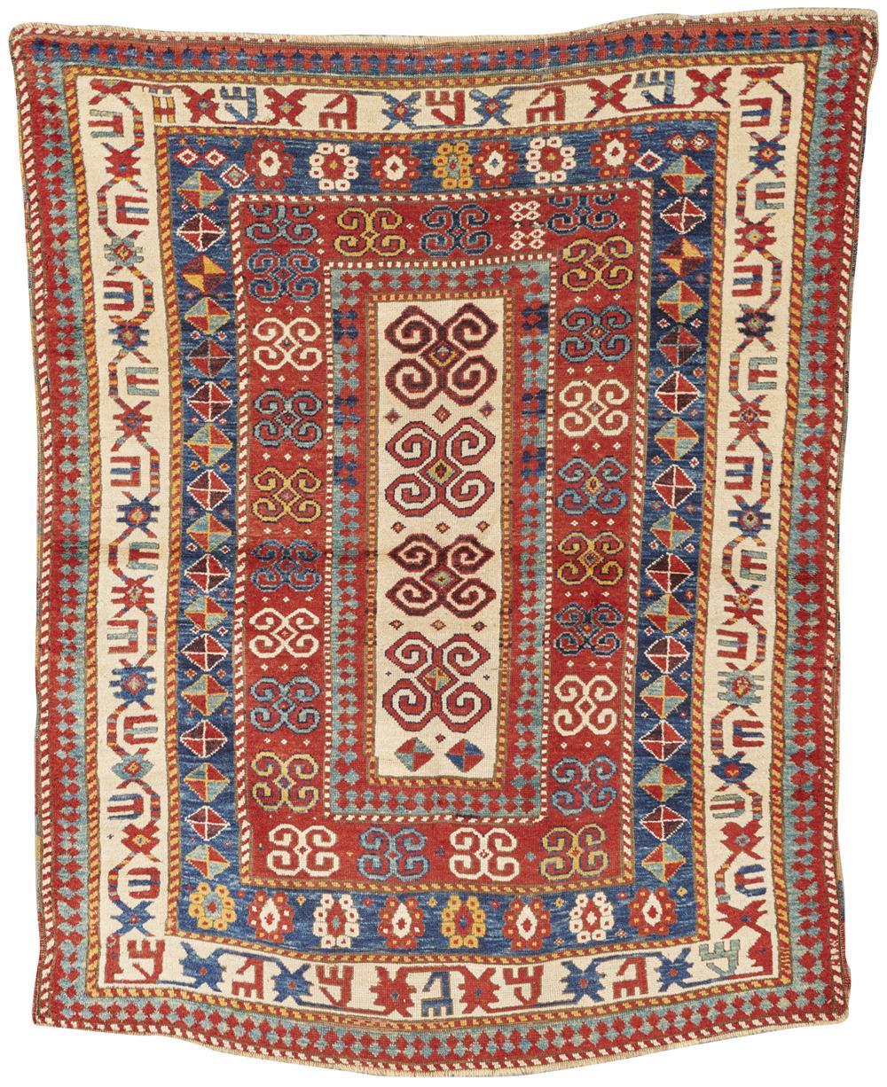 KAZAK RUG, CAUCASUS, LATE 19TH