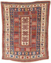 KAZAK RUG, CAUCASUS, LATE 19TH