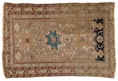 Kazak rug, three central medallions