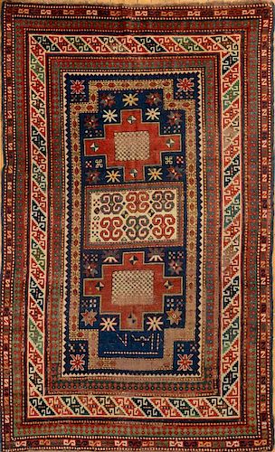 KAZAK RUG8 ft. 6 in. x 5 ft.,