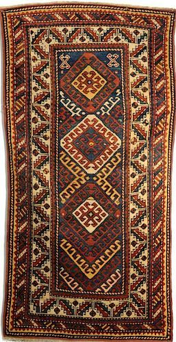 KAZAK RUGKazak geometric rug,