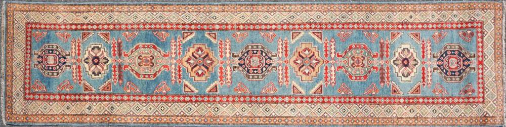 KAZAK TRIBAL WOOL RUNNERKAZAK