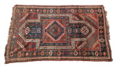 KAZAK  WOOL RUG, 19TH C.<br>Ka