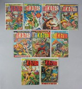 KAZAR MARVEL COMICS BRONZE AGE