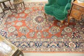 KAZVIN ORIENTAL CARPET, 8' 8"