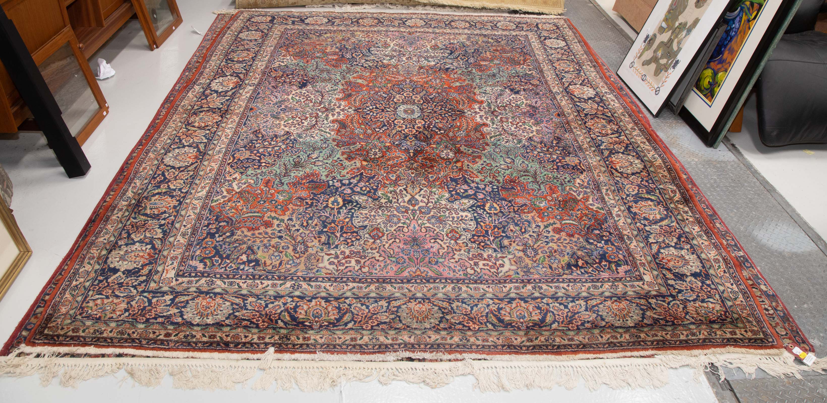 KAZVIN RUG, PERSIA, 8.2 X 10