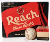 KC ATHLETICS TEAM SIGNED BALL