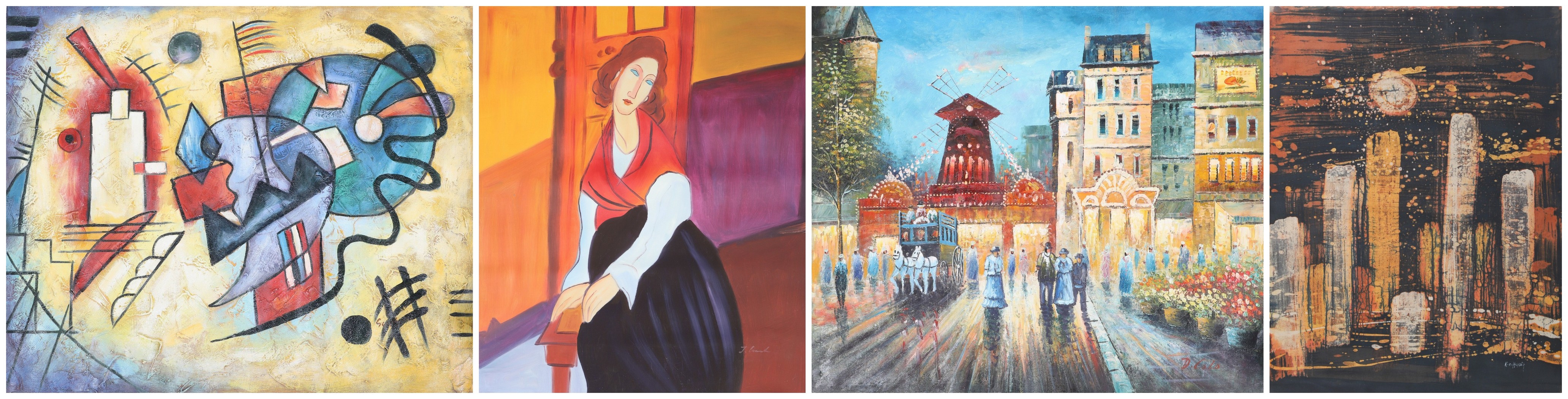 KC Huang Batik Painting and 3