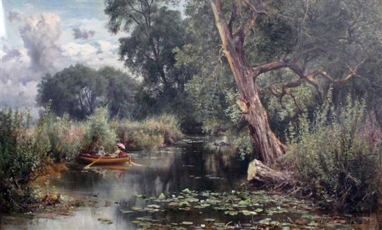 Keeley Halswelle (1832-1891) oil on