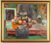 KEES LANS OIL ON CANVASKEES LA