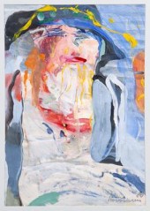 Kees Van Bohemen gouache (Dutc