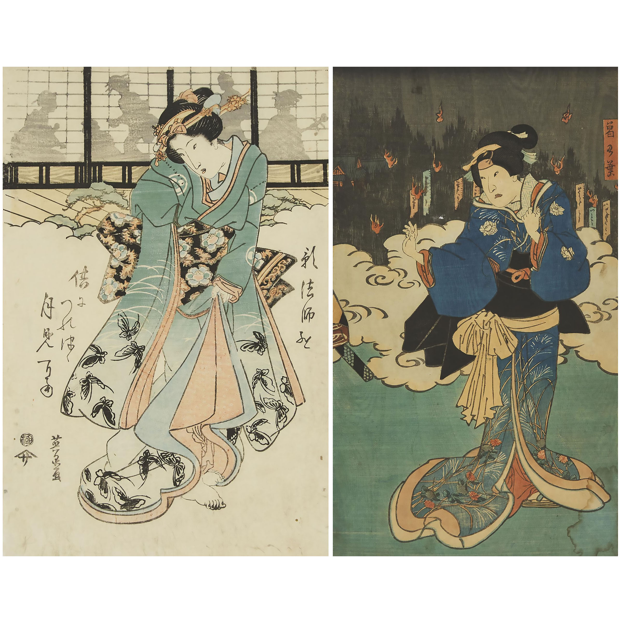 Keisai Eisen (1790-1848), A