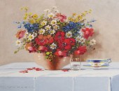 KEIST VUKOVIC, STILL LIFE, O/C