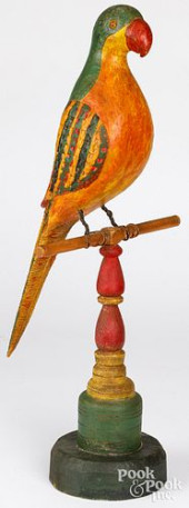 KEITH COLLIS, CARVED AND PAINT