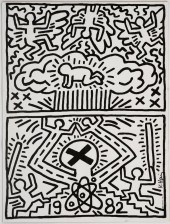 KEITH HARING (1958-1990): ANTI