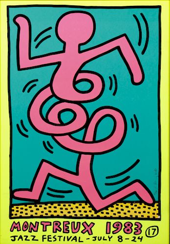 KEITH HARING (1958-1990) MONTREUX