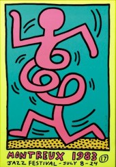 KEITH HARING (1958-1990) MONTR
