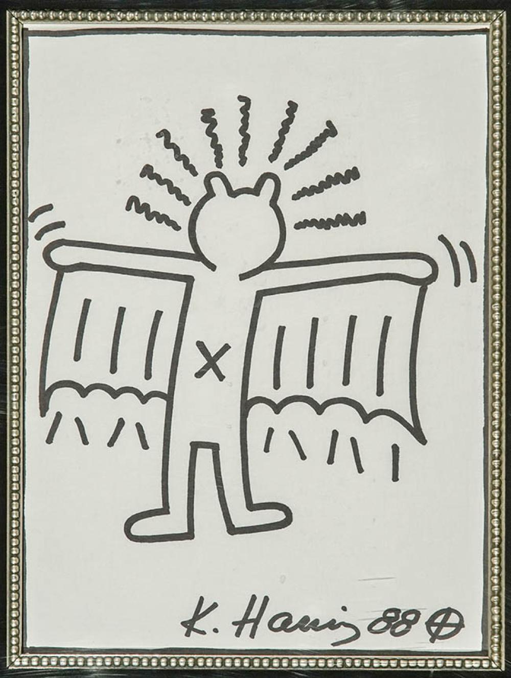 KEITH HARING (AMERICAN
