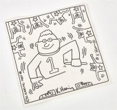 KEITH HARING, COLORING BOOK, S