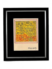 KEITH HARING DRAWING PAINTING