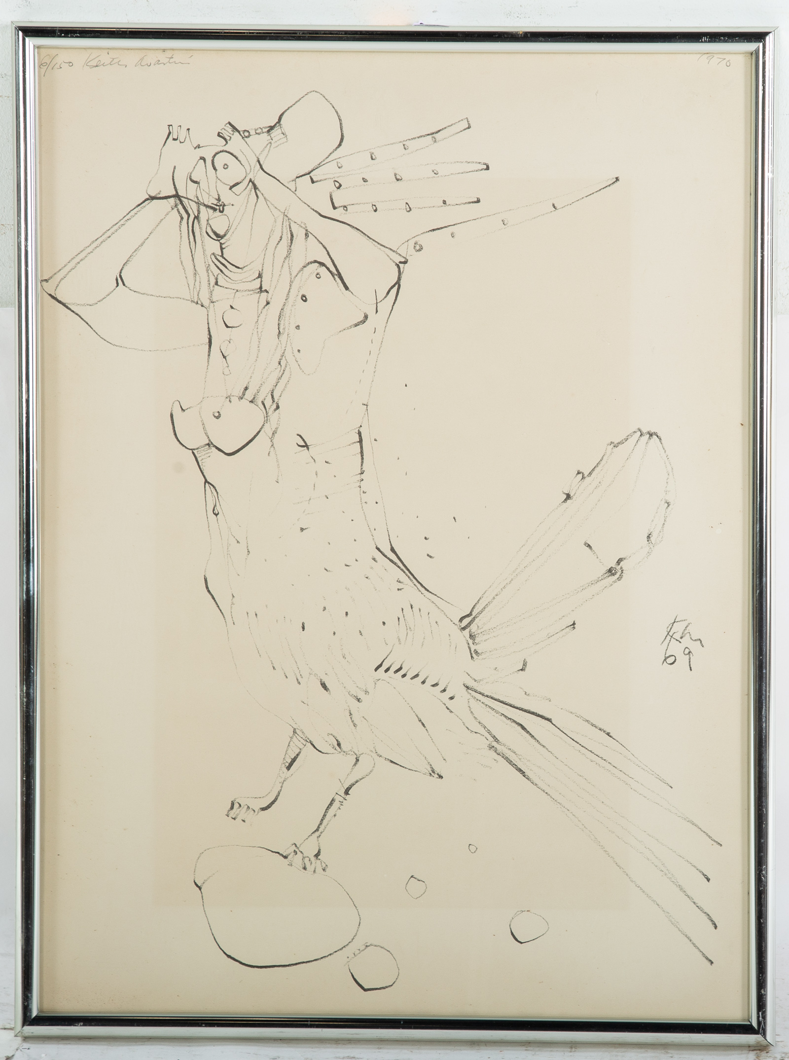 KEITH MARTIN. BIRD MAN, PRINT AFTER