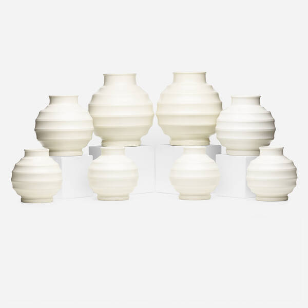 Keith Murray. vases, set of