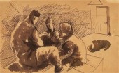 KEITH VAUGHAN (1912 - 1977): P