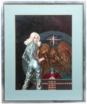 KELLY FREAS 'INTRUSION' MIXED