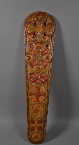 Kelly Green Carved BoardTitled