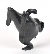 KELLY QIMIRPIK INUIT CARVING,