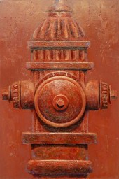 KEN BECK OIL ON PANEL "CAPITOL