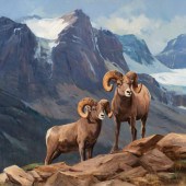 KEN CARLSON (1937- ), BIG HORN