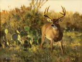 KEN CARLSON (1937-), DUSK ON T