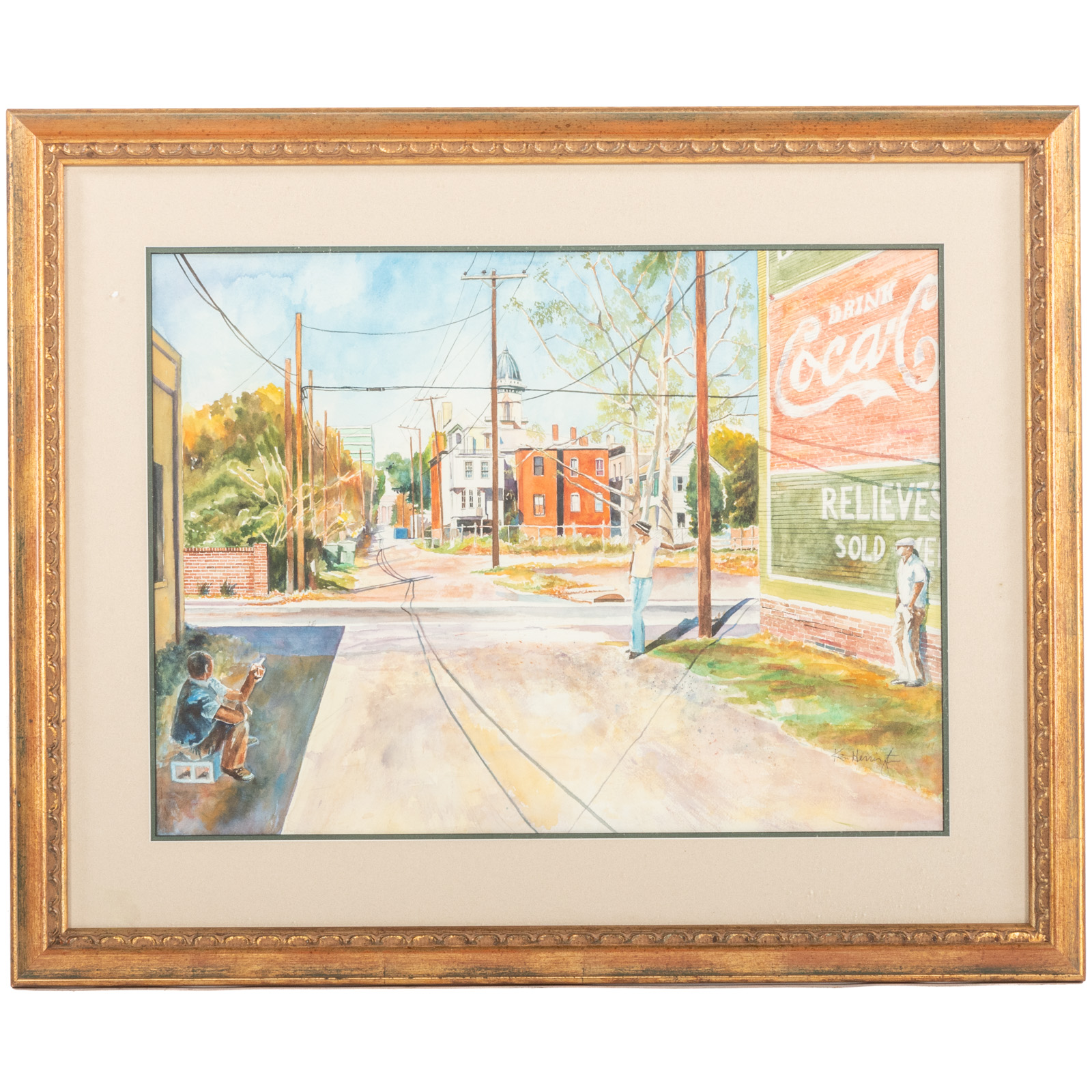 KEN HERRINGTON. DRINK COCA-COLA,