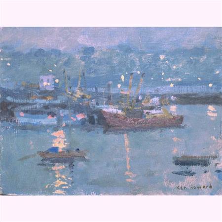 Ken Howard British, b. 1932 Boats