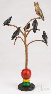 KEN KIRBY CARVED AND PAINTED B