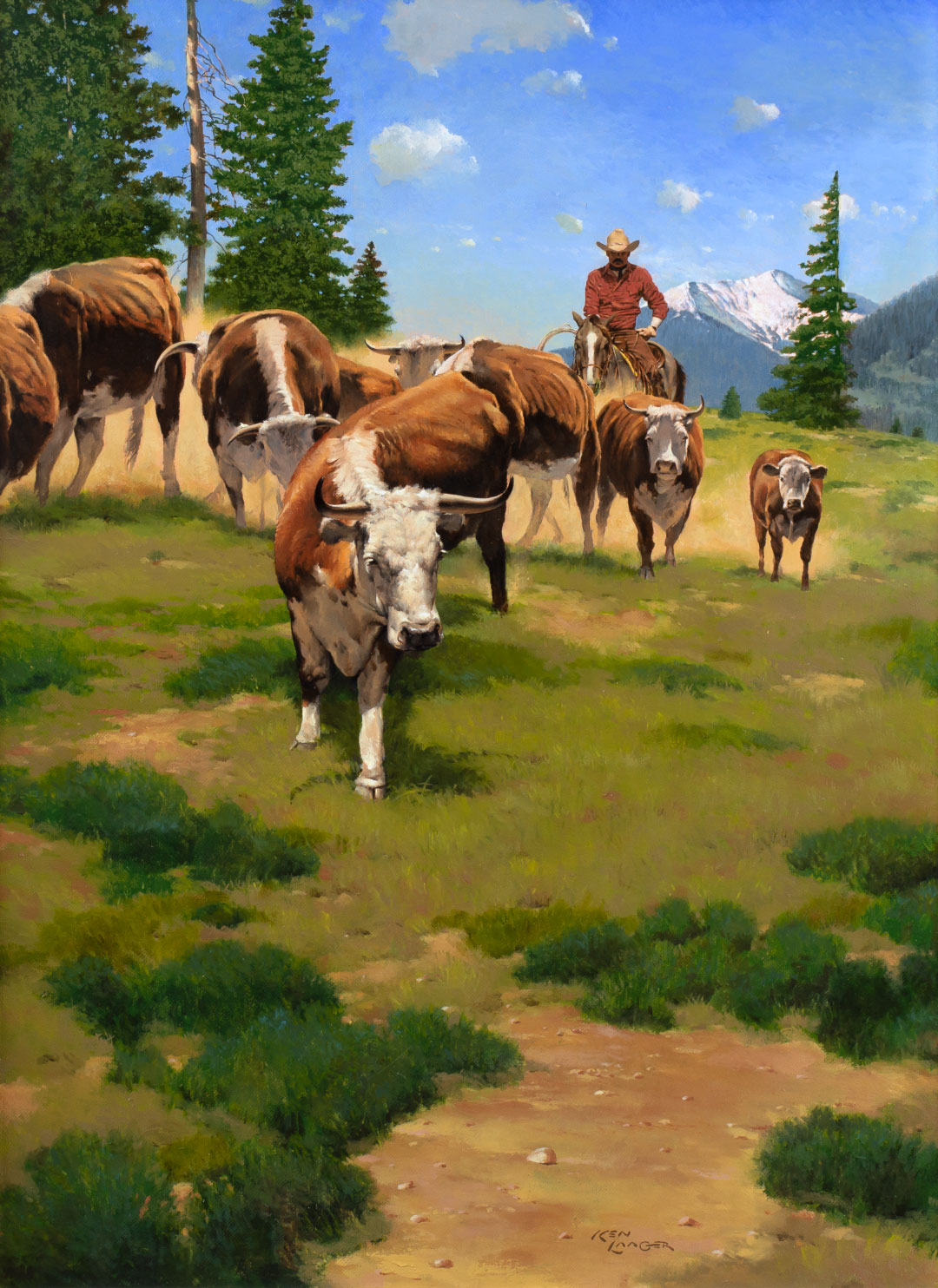 KEN LAAGER (1953-), SUMMER WAGES