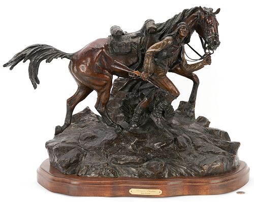 KEN PAYNE BRONZE SCULPTURE,