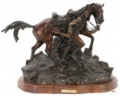 KEN PAYNE BRONZE SCULPTURE, CA