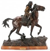 KEN PAYNE BRONZE SCULPTURE, WH