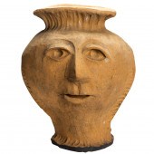 KEN SHORES, FIGURAL VESSEL Ken