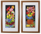 KENDAHL JAN JUBB TWO WATERCOLO