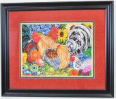 KENDAHL JAN JUBB WATERCOLOR ON