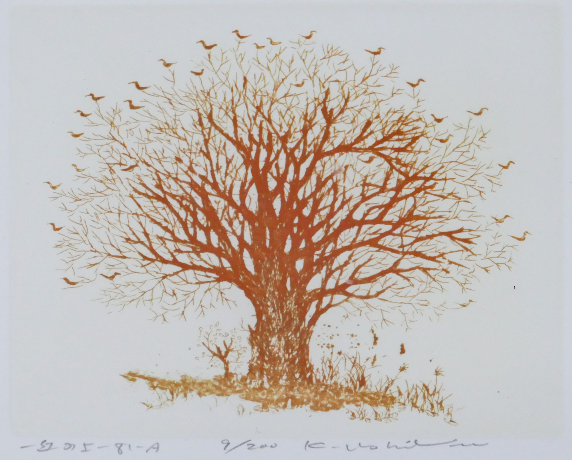 Kenji Ushiku (1922-2012 Japanese)