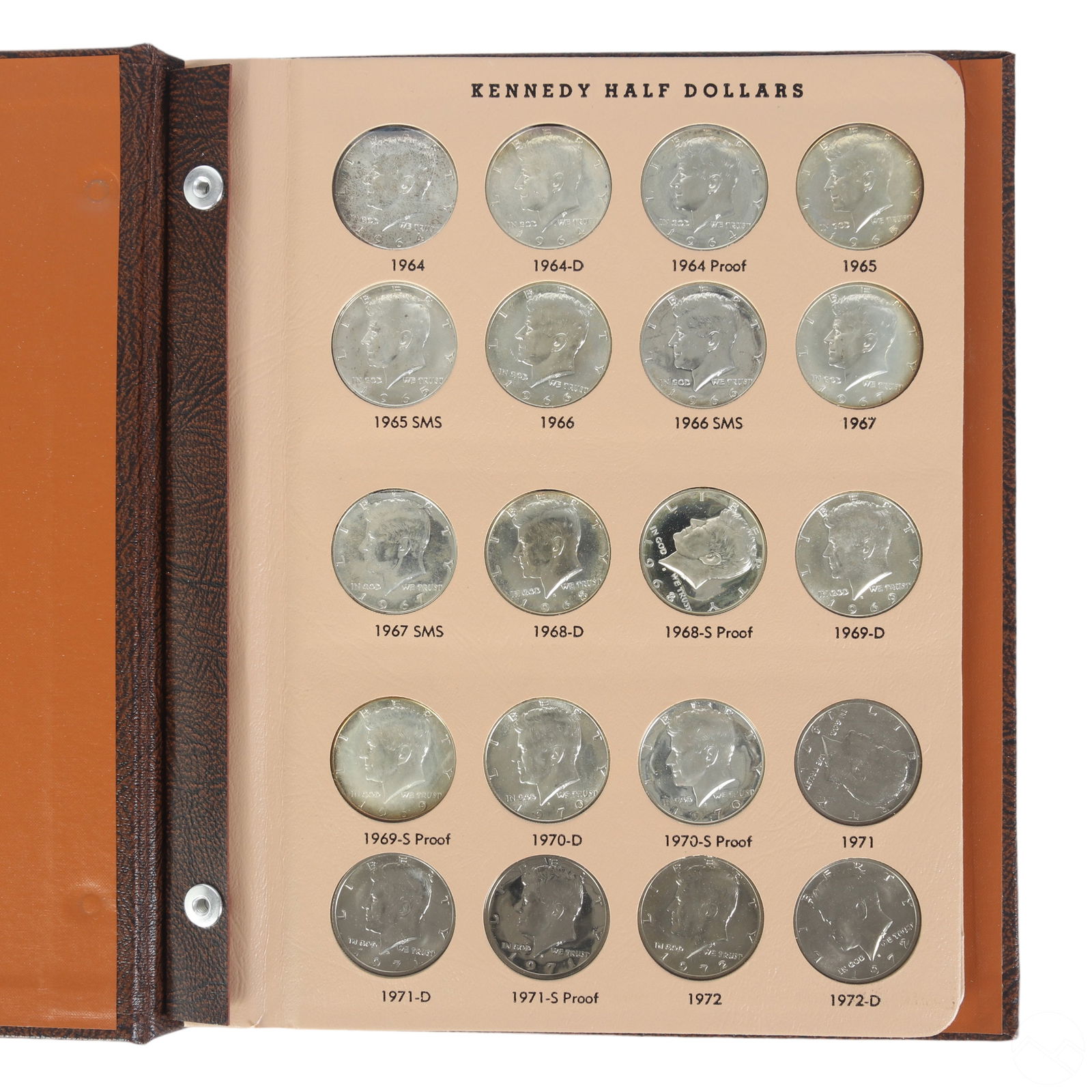 KENNEDY HALF DOLLAR 1964-1978