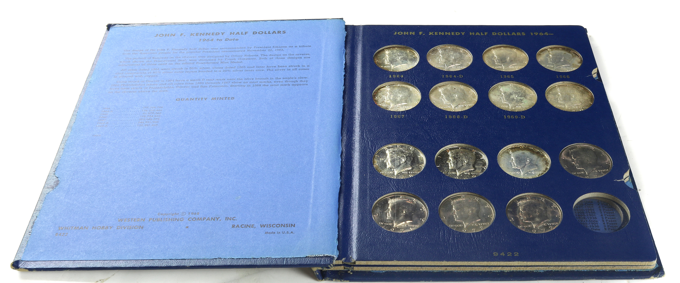 KENNEDY HALF DOLLAR COLLECTION