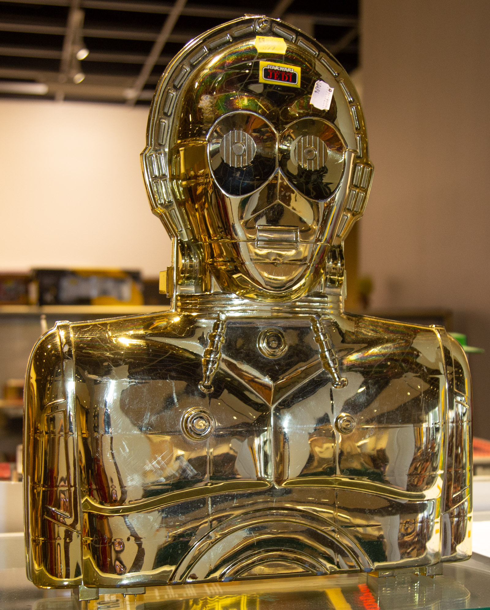 KENNER C-3P0 ACTION FIGURE CASE .